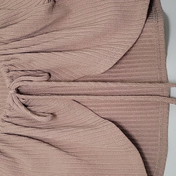 Y2K Cropped Tie Front Sweater Woman's XXS Fairy Whimsy - Picture 2 of 7